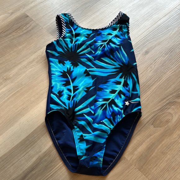 blue leotard - Picture 1 of 3